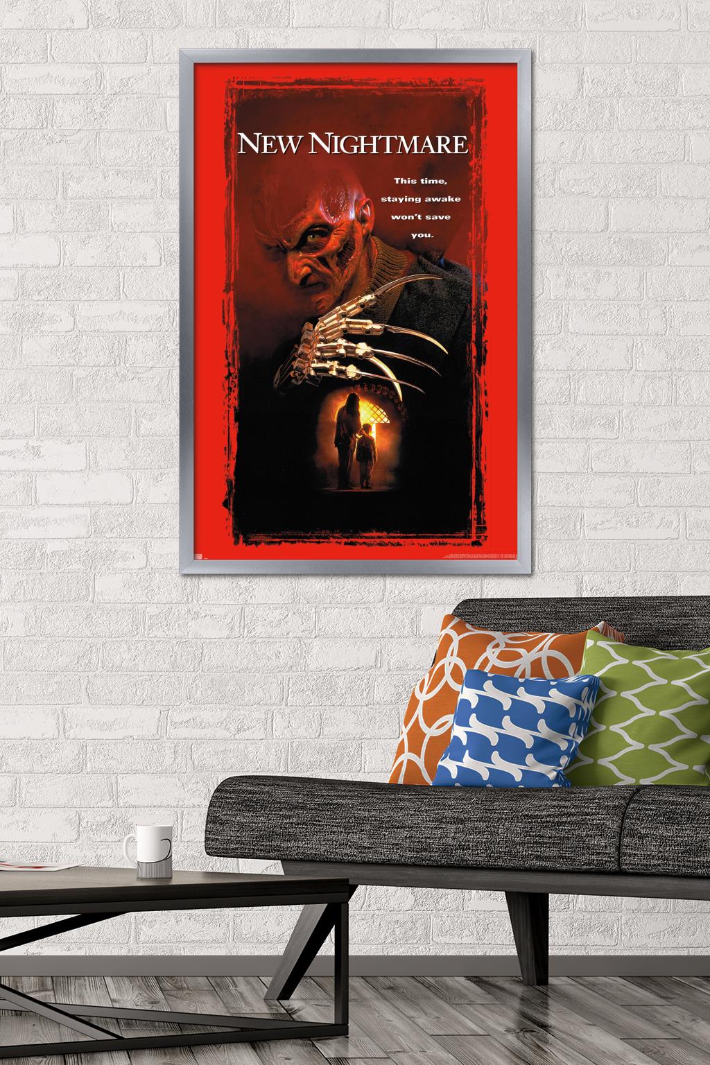 New Nightmare - One Sheet Wall Poster, 22.375" x 34" Framed