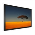 thumbnail image 4 of Designart "Minimalist Photo Of African Landscape" Africa Picture Framed Wall Decor, 4 of 5