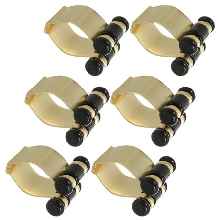 6 Pcs Fishing Pole Holders Rod Racks Clip Storage Fixture Metal Plastic
