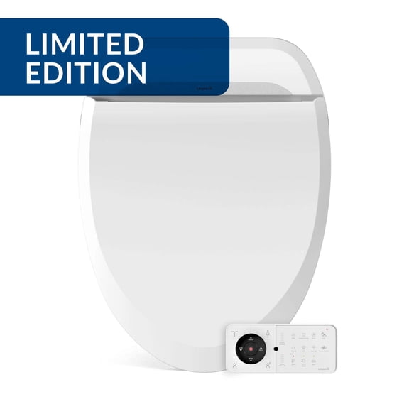 USPA PRO Bidet Seat Limited Edition, Warm Water, Heated Seat & Dryer, Remote Control, Elongated