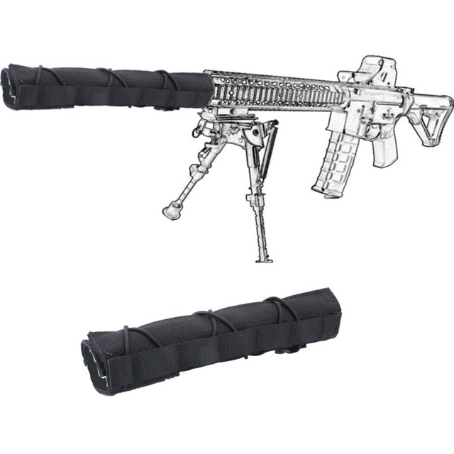 Protector térmico de tubo de francotirador funda protectora fundas accesorios para disparos de caza