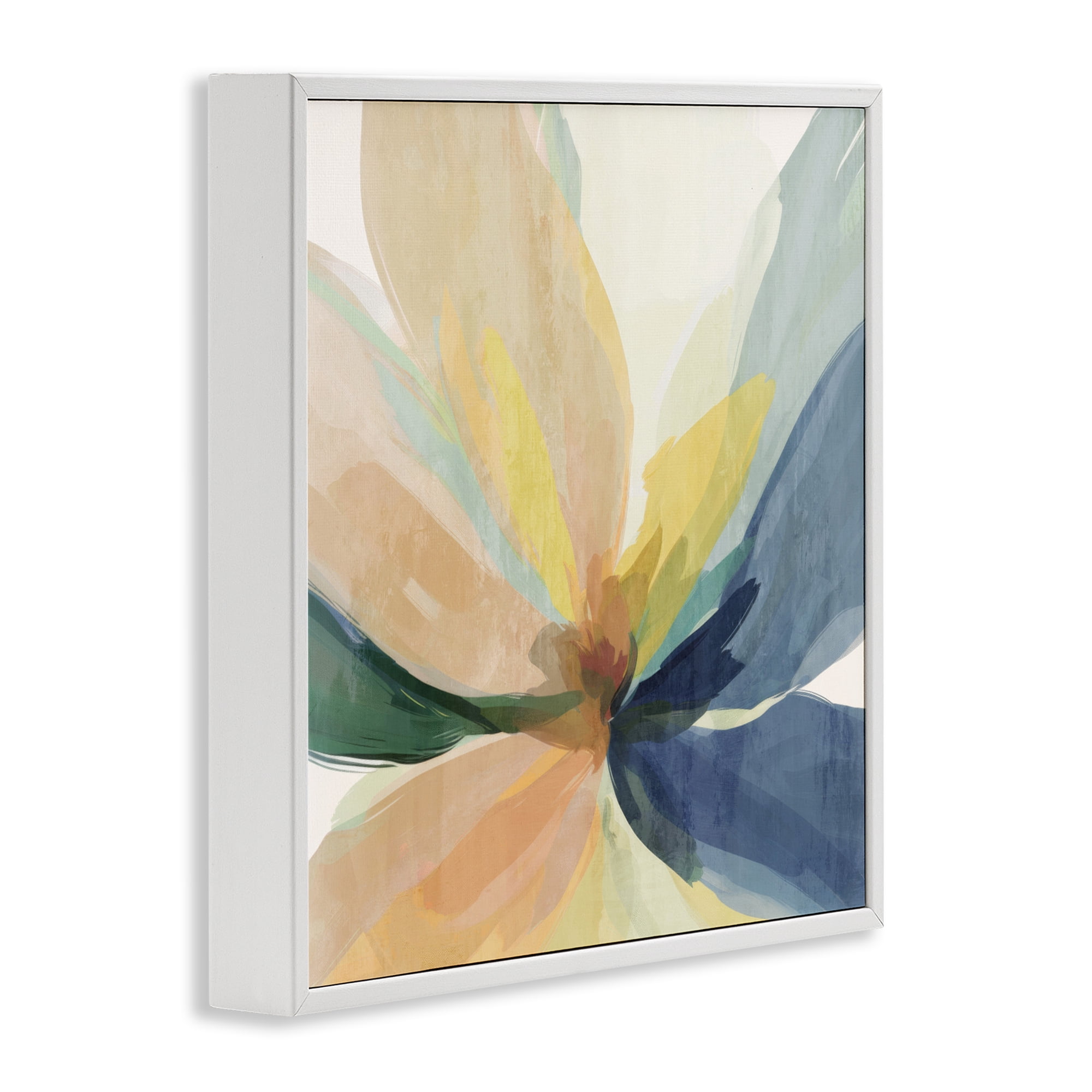 Stupell Industries Soft Harmonious Petals White Framed Giclee Art, design by Irena Orlov