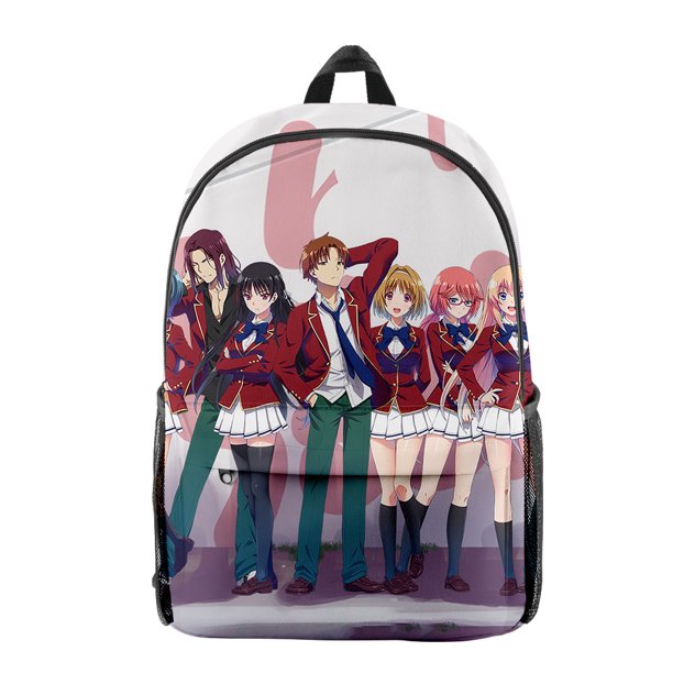 BINGTIESHA Anime Classroom of the Elite 3D Print kawaii Backpack School