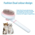 thumbnail image 5 of Laegsmetg Pet beauty hair removal dog comb for peeling off hair removal mat pet massage self cleaning brush, 5 of 6