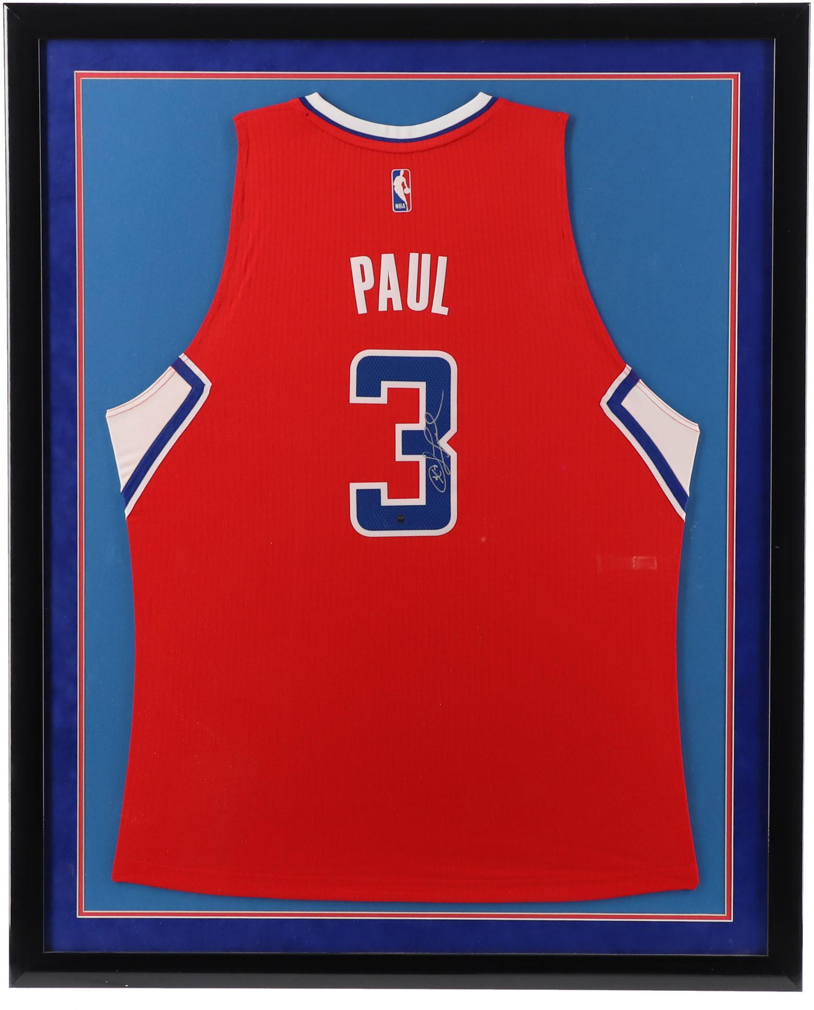 chris paul signed jersey