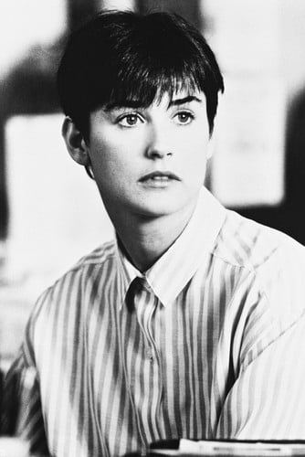 Demi Moore Ghost B&w 24x36 Poster - Walmart.com - Walmart.com