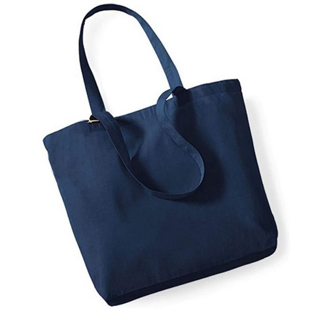Westford Mill - Bolsa para la compra de algodón orgánico - 16 Litros (Paquete de 2) (Natural)