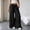 Black, variant on Usloyux Women's Wide Leg Drawstring Flowy Palazzo Pants with Pockets Elastic Trousers Casual Boho Beach Vacation Bottoms, Khaki XL