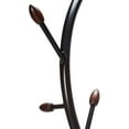 thumbnail image 3 of Pilaster Designs Abbot 9-hook Metal Twiggy Coat and Hat Rack Stand in Black, 3 of 6