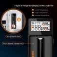 thumbnail image 4 of INKBIRD Wireless BBQ Thermometer, Bluetooth 5.4 Meat Thermometer with 5MM Ultra Thin Probe, HD LCD Display, 60 Min Offline Data Storage, Temperature Alarms for Grilling, Cooking, Roasting, Sm, 4 of 12