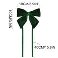 thumbnail image 2 of Christmas Ribbon, Velvet Gift Bow, Solid Color Flocking Belt Candy Packaging, Hand Knot DIY Ribbon for Holiday Decorations, Gift Boxes, Baskets, and Christmas Tree Wrapping, 12 Pack, 2 of 6