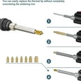 thumbnail image 2 of 1 * adapter 6 * tips 1 * Electric soldering iron-As Shown, 2 of 6