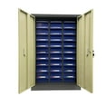 thumbnail image 1 of Armoire à 30 Tiroirs Pièces Armoire à Boulons et Écrous Armoire de Rangement pour Outils Classeur avec Porte, 1 of 12