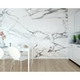 thumbnail image 2 of ohpopsi Marbled Ink No Paste Included Non Woven Wall Mural, 94-in by 118-in, 2 of 2