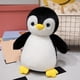 thumbnail image 1 of Peluche de pingüino de 25 cm y 9,8 pulgadas con luz de colores, juguete de peluche con luz LED, almohada luminosa, regalo de cumpleaños para niños, sin batería, 1 of 6