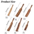 thumbnail image 3 of Dinnerware Set Slender Mixing Stick Suitable for Mixing Retrieving Ingredients From The Bottom of The Jar Dough Beater Long Handled Wooden Spatula Kitchen Tool Suitable Tableware,Cutlery Set,Ceramic, 3 of 9