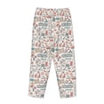 thumbnail image 5 of Naloa Summer Life Print Women’s Ultra-Soft Comfy Pajama Lounge Pants with Pockets & Drawstring, 5 of 8