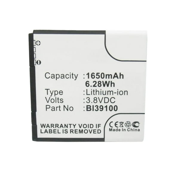 Batteries N Accessories BNA-WB-L3792 Cell Phone Battery - Li-ion, 3.8, 1650mAh, Ultra High Capacity Battery - Replacement for HTC 35H00170-01M, BA S640, BI39100 Battery