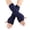 Navy, variant on Women's Winter Cable Knit Half Finger Gloves, Solid Color Warm Wool Blend Touchscreen Mittens for Cold Weather, Daily Use, Outdoor Activities, and Fashion Handwear Accessories Pink One Size