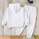 thumbnail image 4 of Cowsor Kids Girl Boy Top Pants Hood Outfits Sweatshirt Tracksuits for Kid Match Hooded Winter Fall Tops Sweatsuits, 4 of 4