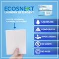 thumbnail image 2 of ECOSNextâ„¢ Liquidless Laundry Detergent Squares, 50ct, Free & Clear Pack Of 10, 2 of 5