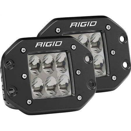 

RIGID D-Series PRO LED Light Driving Optic Flush Mount Black Housing Pair