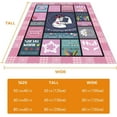 thumbnail image 3 of Social Worker Practitioner Birthday Gifts for Women Blanket -Appreciation, Graduation BSW, MSW, DSW-Lightweight Soft Warm Cozy Fuzzy Throws Blankets Sofa Couch Home Bedroom, 60x50 Inch, 3 of 6