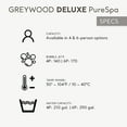thumbnail image 4 of INTEX PureSpa Plus Greywood Deluxe 6 Person Inflatable Hot Tub Spa w/ Jets, 4 of 12