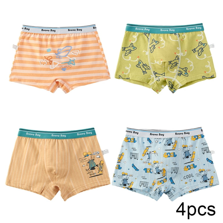 4 Pack Bonds Boys Male Kids Plain Undies Underwear Brief Jock Size 2-14  UZW14A