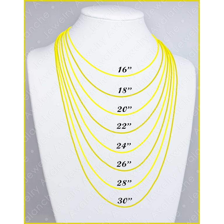 1.8mm Franco Arrow-Link Italian Chain Necklace in .925