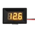 thumbnail image 2 of DC 2.4V-30V 2-Wire Mini 0.36in LED Panel de pantalla digital Voltímetro (Amarillo), 2 of 8