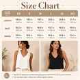 thumbnail image 5 of Carlikeit Women's Linen Blend V Neck Crop Tank Top Sleeveless Casual Summer Top, 5 of 6