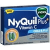 P & G Vicks NyQuil Plus Vitamin C Cold & Flu, 20 ea