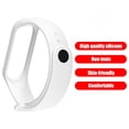 thumbnail image 1 of Reemplazo de correa de reloj de pulsera de silicona para Xiaomi Miband 3 4 (Blanco), 1 of 5