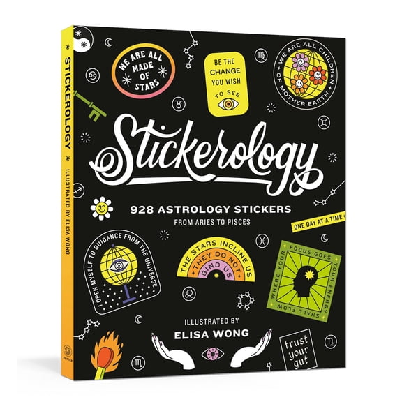 Pre-Owned Stickerology : 928 Astrology Stickers from Aries to Pisces: Stickers for Journals, Water Bottles, Laptops, Planners, and More (Other)