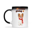 thumbnail image 2 of Happy Thanksgiving Papillon with Turkey Pumpkins Autumn Vibes Heat Color Changing Mug Pap Butterfly Dog Lover Magic Coffee Mug - 12018, 2 of 4