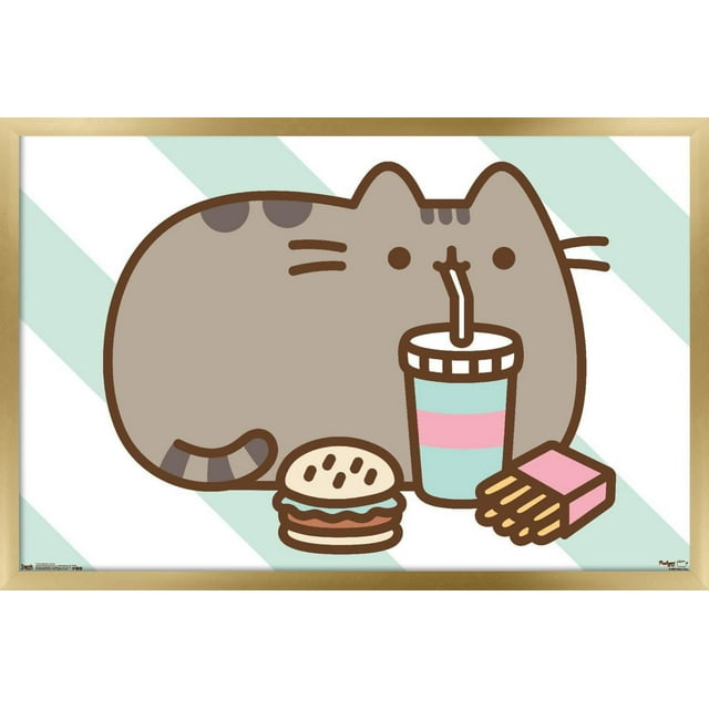 Pusheen - Food Wall Poster, 14.725" x 22.375"