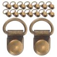 thumbnail image 1 of Juego de 40 hebillas de metal para botas, kit de reparación de ganchos para botas, hebillas de cordones de acero inoxidable, piezas de reparación para calzado de senderismo y deportivo., 1 of 8