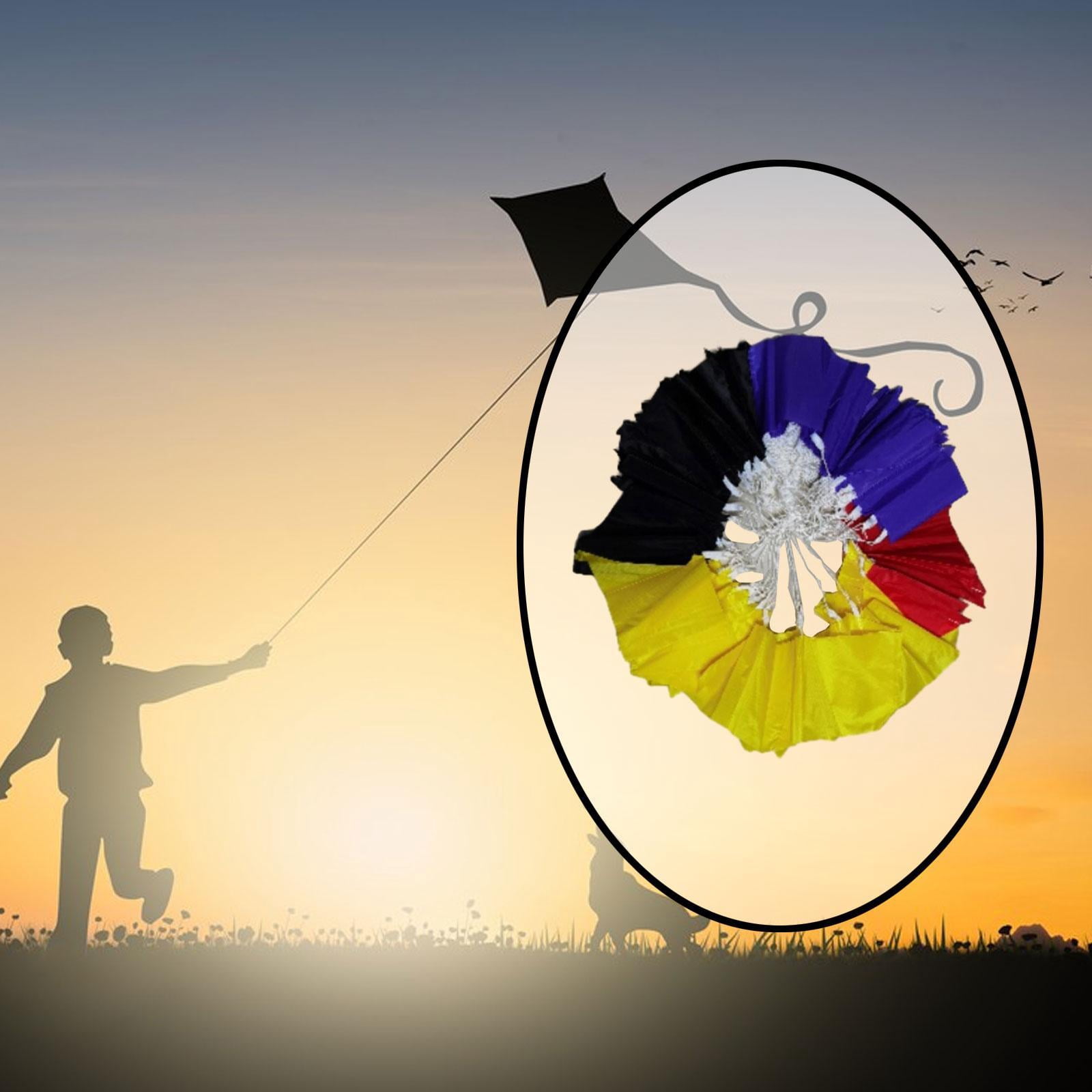 Baoblaze 3D Fly Kite Multicolor Outdoor Sports Folding Flying Toy Novelty Leisure Sports 32holes 512cm