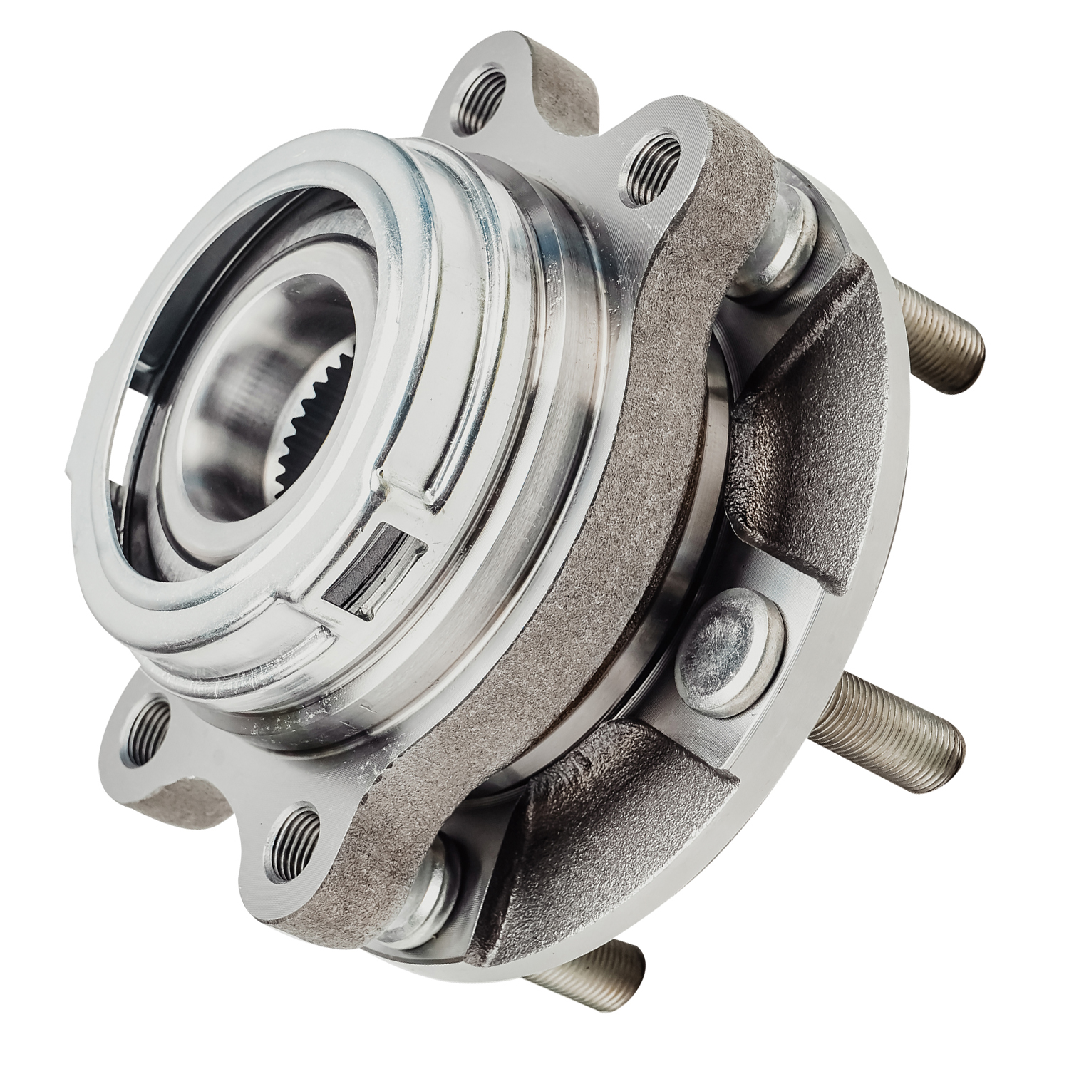 Detroit Axle - Front Right Wheel Bearing Hub for 2009-2017 Nissan Murano, 2011 Quest, Passenger Side Wheel Bearing and Hub Assembly 2010 2011 2012 2013 2014 2015 2016 Replacement
