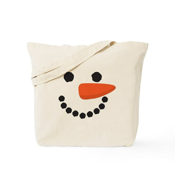 CafePress - Snowman Tote Bag - Unisex Canvas Tote Bag, Beige, 1-Piece