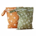 thumbnail image 1 of Inteprter 2 bolsas húmedas y secas portátiles para pañales, cochecitos y artículos de aseo. Pañales de tela esenciales para bebés. Bolsas Almacenamiento y organización del hogar ZP015-07, 1 of 6