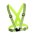thumbnail image 2 of Chaleco reflectante flexible, correa reflectante de alta visibilidad para correr en motocicleta Estilo A Yuyangstore Chaleco de seguridad, 2 of 8