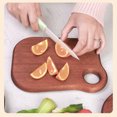 thumbnail image 4 of Cutting Board, Thickened Whole Wood Not Easy To Break Mini Cutting Board Wooden Cutting Board With Hanging Hole Easy Carrying And Drying Cooking Board, 4 of 8