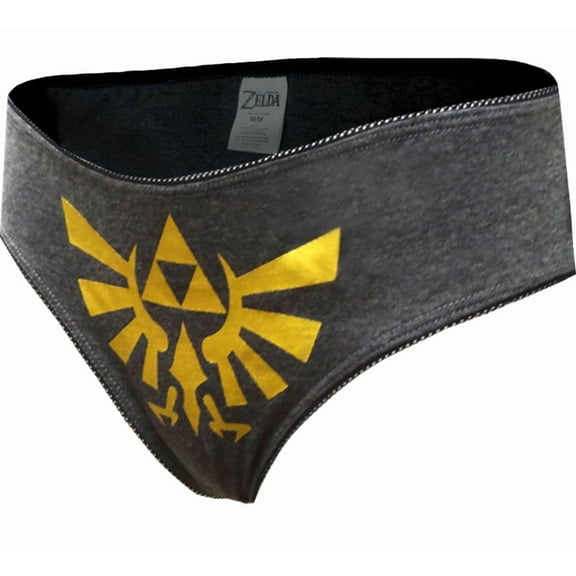 MJC Womens The Legend of Zelda Hylian Shield Bikini Panty (Small)