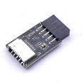 thumbnail image 4 of Motherboard USB2.0 9Pin to TYPE-C A-KEY Front Connector Converter USB3.2 TYPE-E Interface Header Adapter, 4 of 5