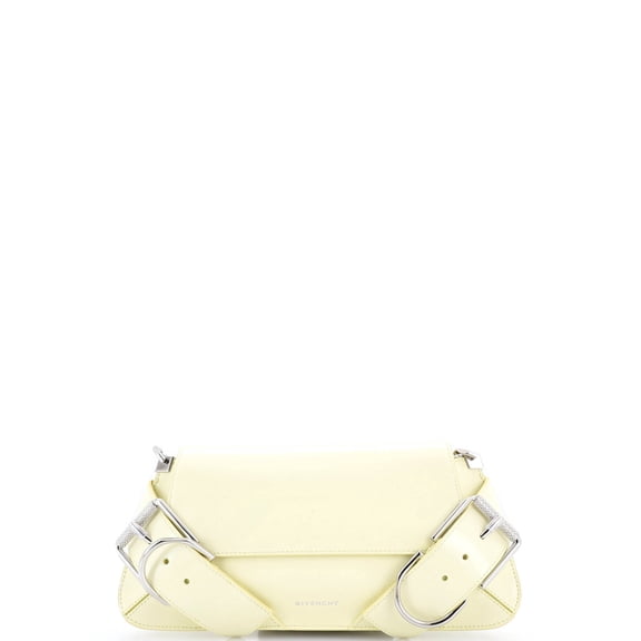 Pre-Owned Voyou Shoulder Flap Bag Leather By Rebag