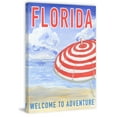 thumbnail image 2 of Welcome to Adventure Painting Print on Wrapped Canvas, 2 of 6