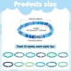 thumbnail image 2 of 12 pulseras de cuentas de arcilla Heishi de surfista, pulsera de cuentas apilables de arcilla polimérica, pulsera elástica de la amistad, 2 of 9