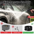 thumbnail image 3 of Short Pressure Washer Gun, 4350 PSI Power Washer Trigger Gun with 1/4" Quick Connect, 3/8" Male Plug, M22-14mm & 15mm Fittings, Compatible with Foam Cannon, 3 of 8